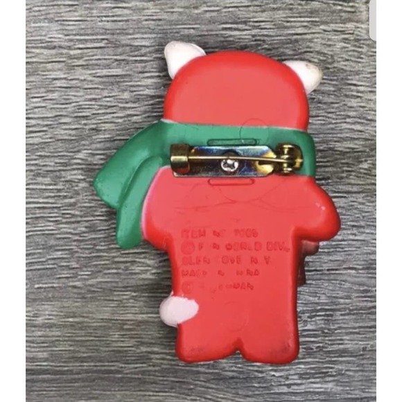 Vintage S Lehman Holiday Pin - Picture 2 of 2